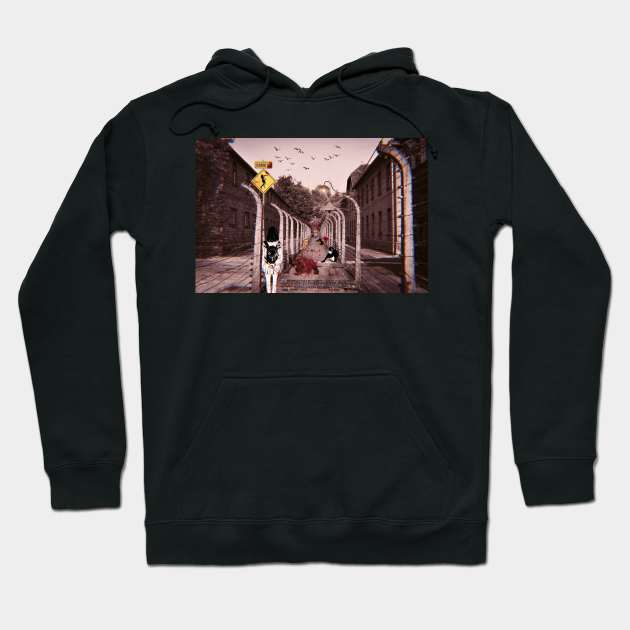 3D PRISON ART PRINTS Hoodie by MICHAEL ZHOU